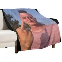Daniel Larson Angry Classic Essential Throw Blanket Soft Heavy Luxury Thicken Blankets 1