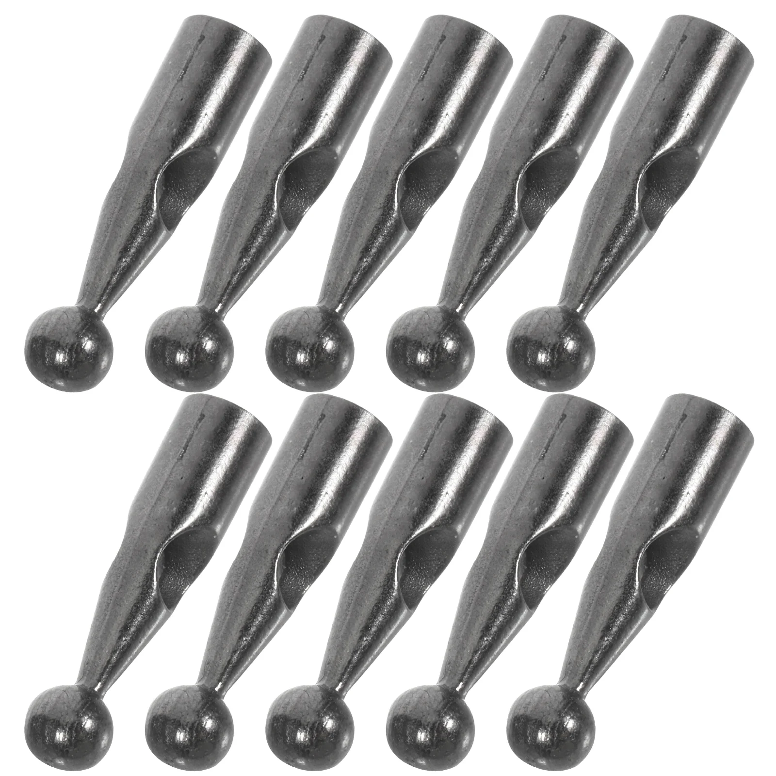 Outdoor umbrella accessories 10Pcs Durable Metal Umbrella Tail Beads Folding Umbrella Repair Enhance Appearance Extend Lifespan