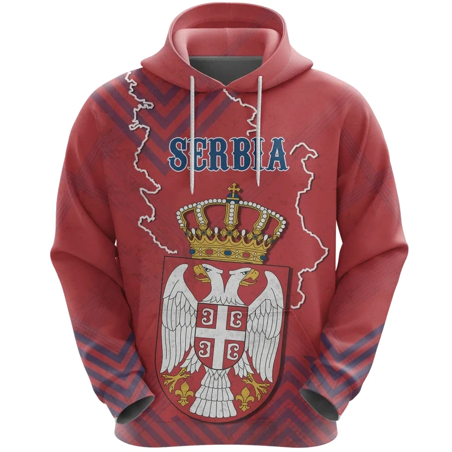

KID100-6XL 3D Print Newest Country Serbia Flag Unique Amazing Harajuku Pullover Streetwear Unisex Hoodies Sweatshirt Zip