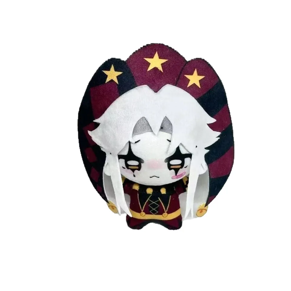 Bambola di Peluche del Personaggio Pierrot del Gioco The Freak Circus, Accessori per Carnevale e Halloween - immagine 4