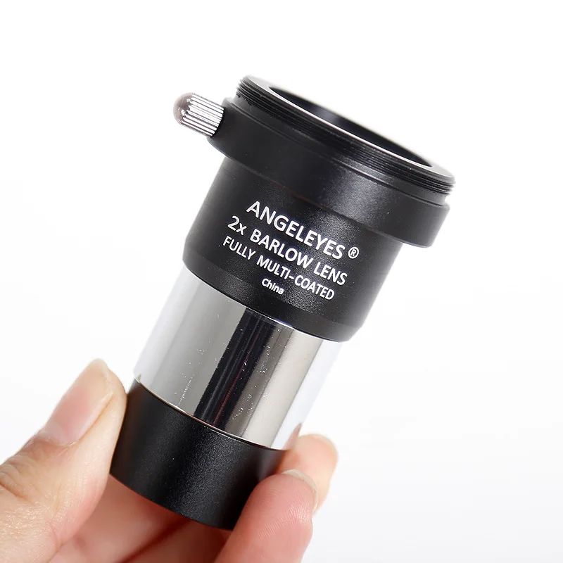 Lente Barlow Angeleyes 1.25 Pollici 2X Con Filettatura M42X0.75 Per Obiettivo Telescopio