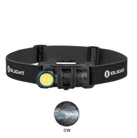 Olight Perun 2 – Mini lampe frontale Rechargeable LED 1100Lumens, lumière à angle droit