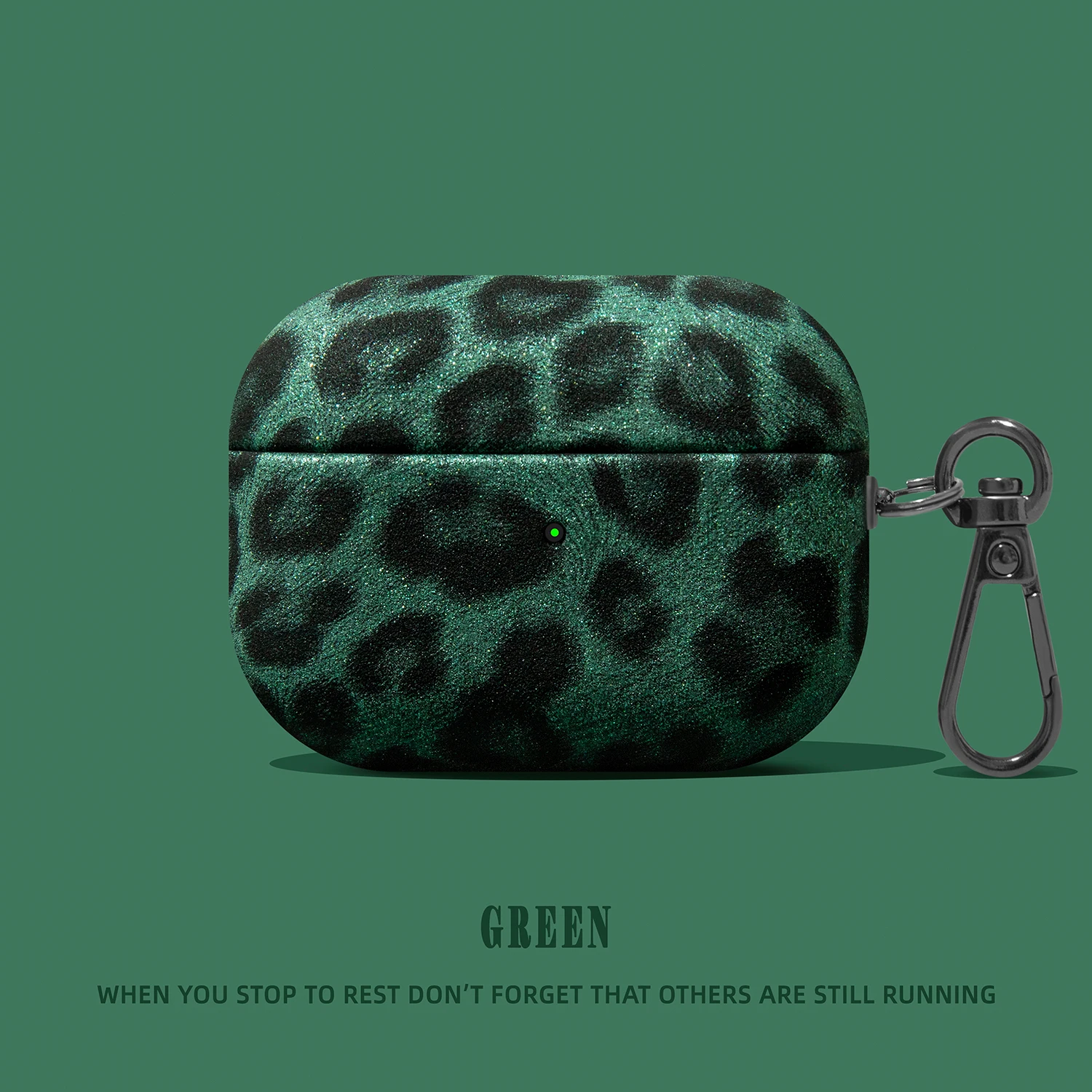 Premium Leopard Print Soft Earphone Protective Case
