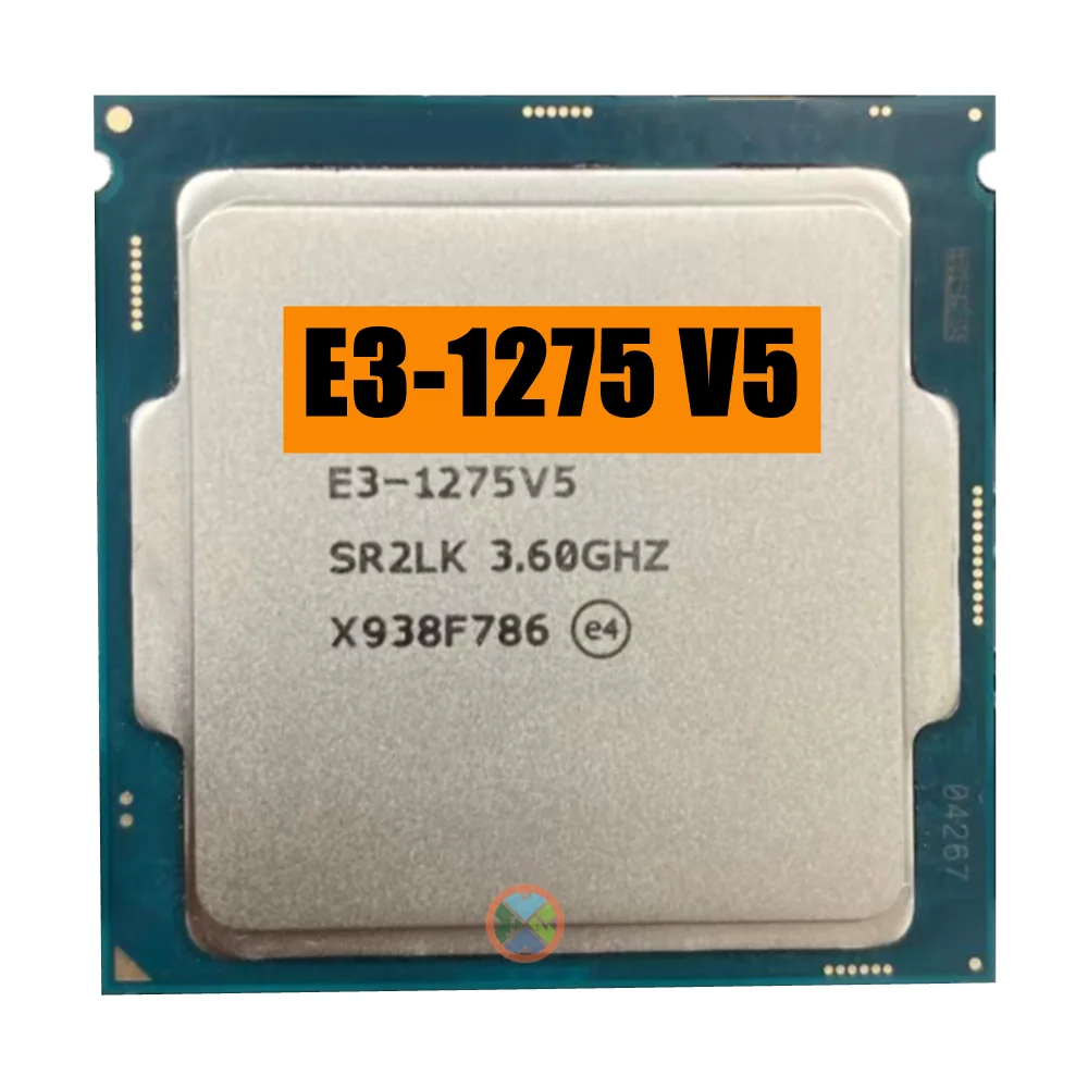 Xeon-cpu Quad-core E31275v5 E3-1275 v5 360 Ghz 8m Cache Lga1151 Tpd 80w Desktop