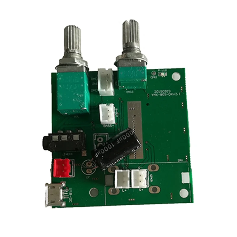 1 Pc 5V 2.1 채널 무선 5.2 BT 10W 전력 증폭기 고품질 무선 증폭기 보드 PCBA