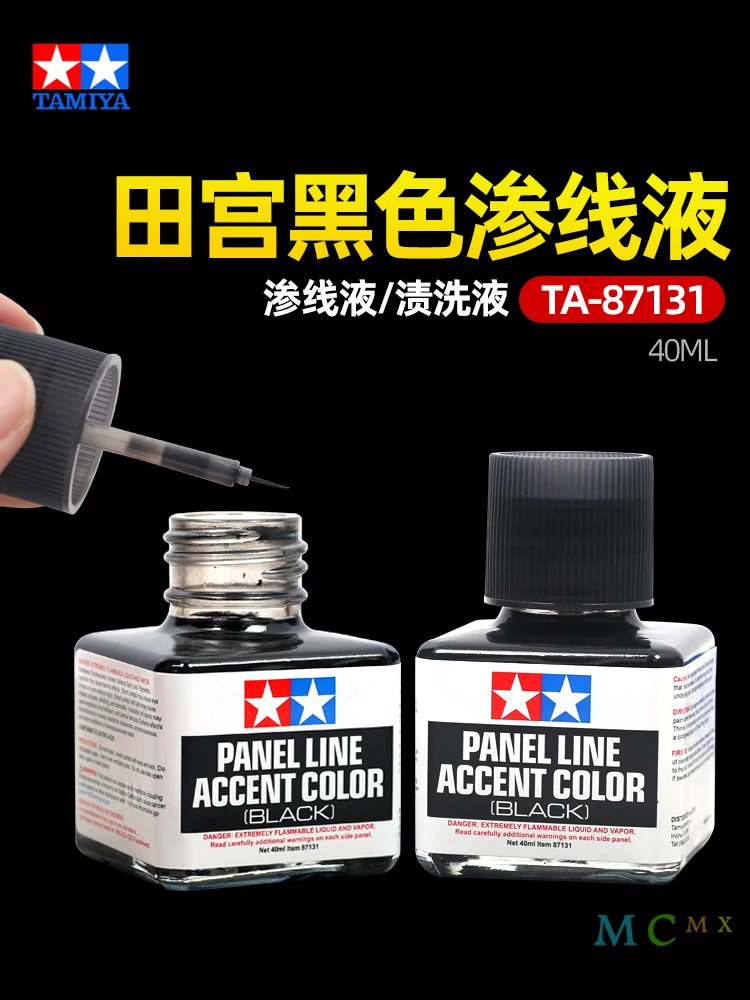 TAMIYA Seepage Liquid Model Aging Make Staining Solution Wiping Solution X20 Diluent DIY Coloring model staining solution