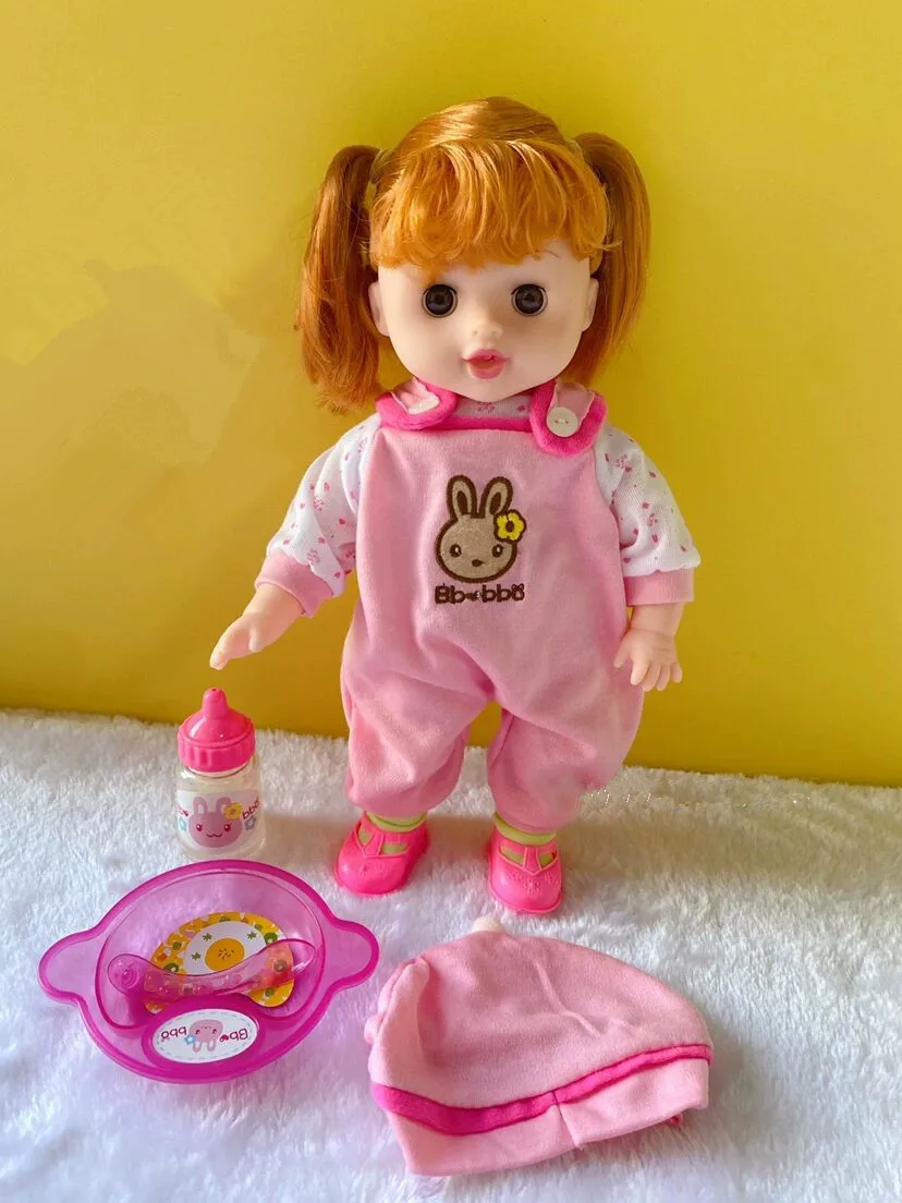 Regalo Di Natale Bambole Reborn-30Cm Smart Baby Doll Eye Movement Con Suono Di Pianto E Risata, Baby Doll Kids Girls