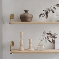 Wooden Candlesticks Unfinished DIY Classic Craft Candle Holders for Paint or Living Room Home Wedding Holiday Decorations 6