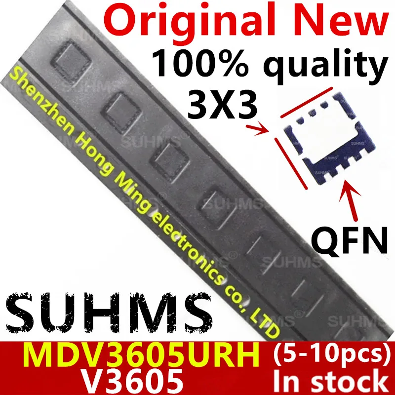 

(5piece)100% New MDV3605 V3605 QFN-8 Chipset