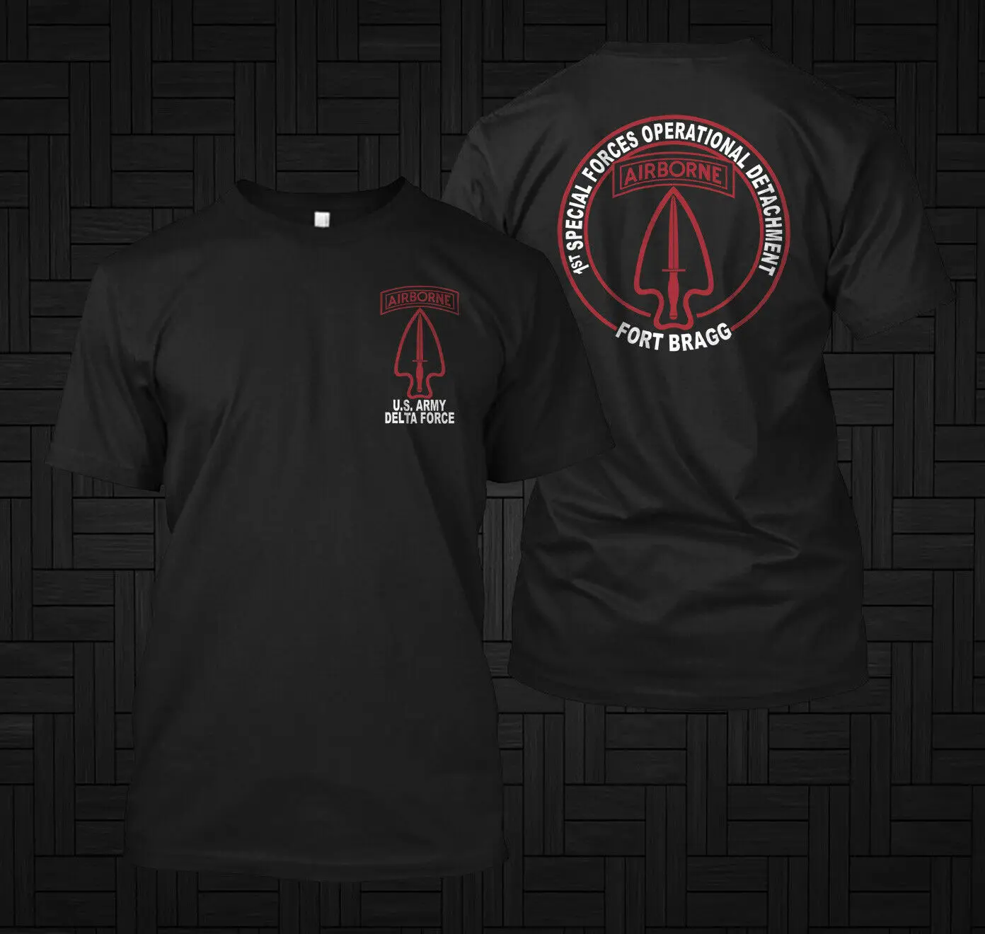 SFOD Delta Force 1st Special Forces Operational Detachment T-Shirt Summer Cotton Short Sleeve O-Neck Mens T Shirt S-3XL