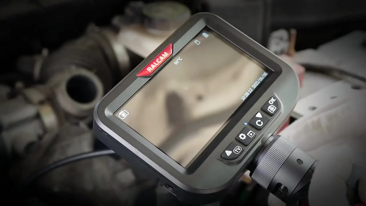 BGS 63217 Endoscoop inspectiecamera | Met display | Camerakop 5,5 mm