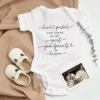 New Hand Picked For Earth By My Great Grandparents in Heaven Baby Rompers Boys Girls Bodysuits Clothes Baby Shower Gift 1