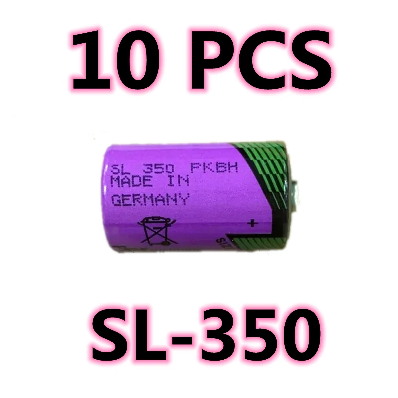 

(Новая дата) Подлинная батарея 10 шт. для TADIRAN SL-350 1/2AA 3,6 V батареи для ПЛК-устройств