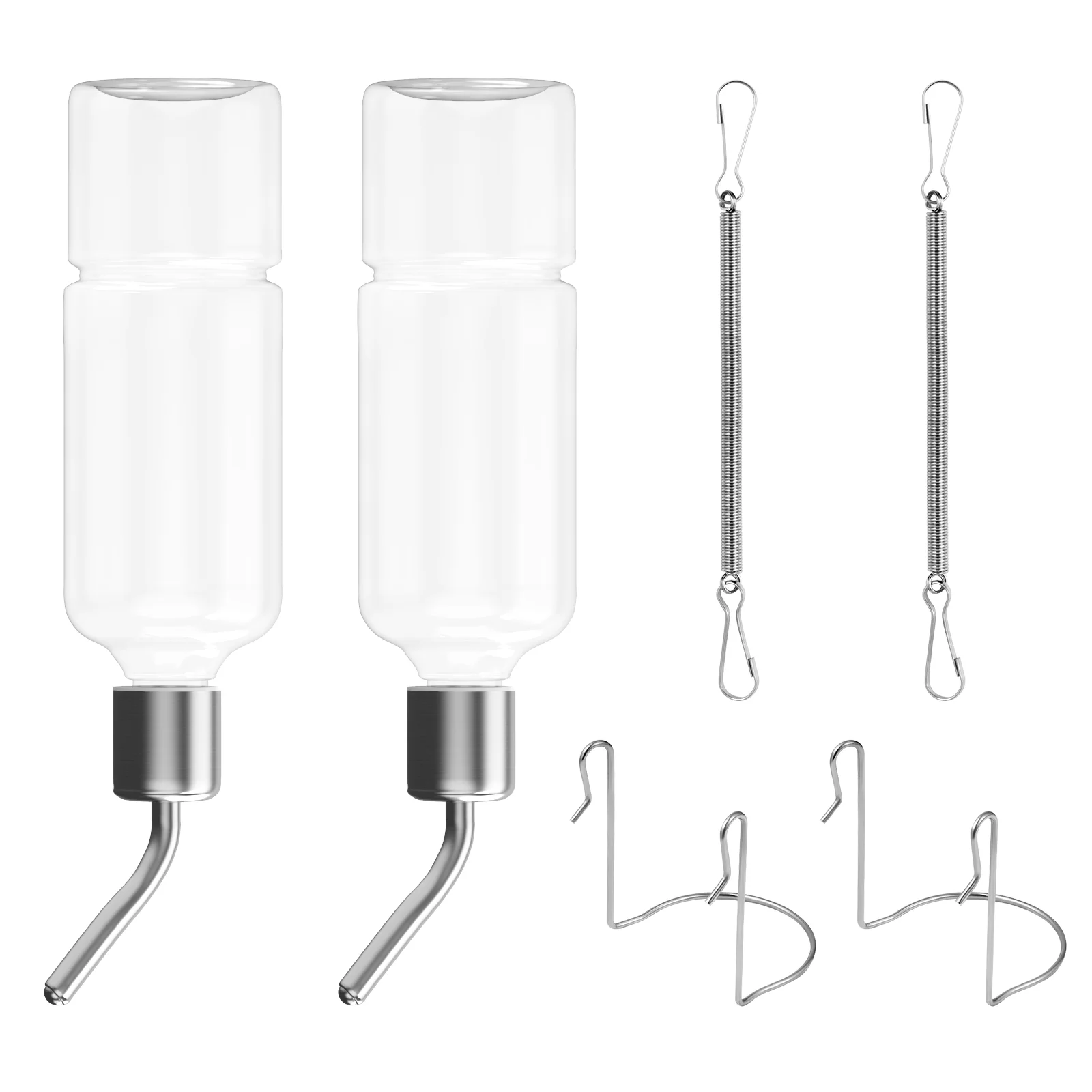 

Pet Supplies External Guinea Pig Drinking Bottle Stainless Steel Water Bottles Hanging Ferret