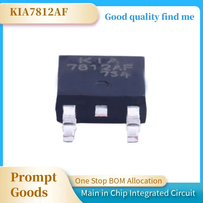 

Оригинал, новинка, быстрая доставка, KIA7812AF 7812 TO-252, 1 шт.