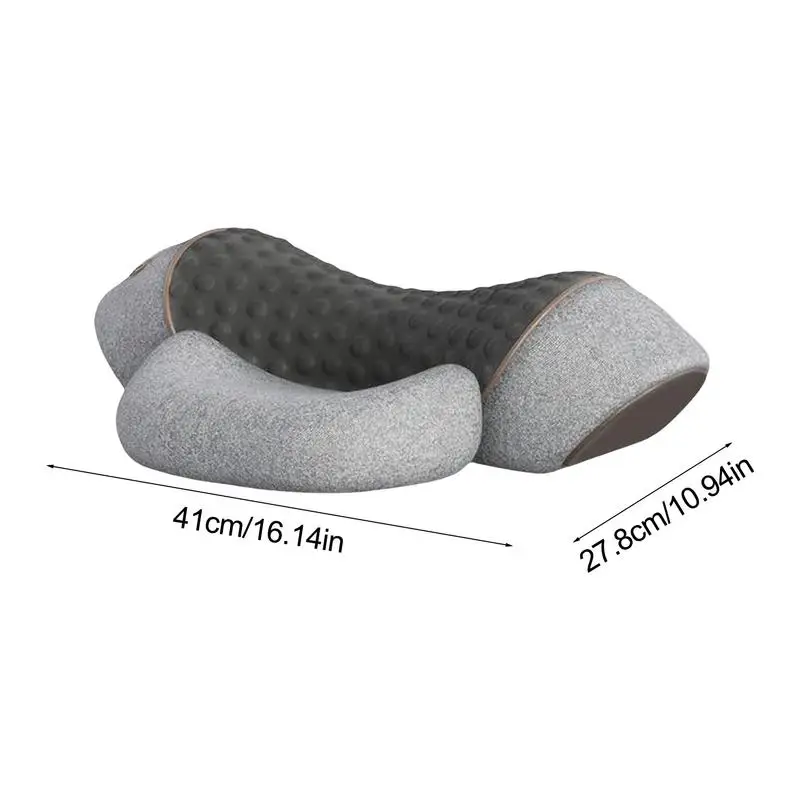 Fisiorest 3in1 Neck Massager Heat Neck Massager For Deep Tissue Pain Relief Improves Blood Circulation Shoulder Massager Pillow 6