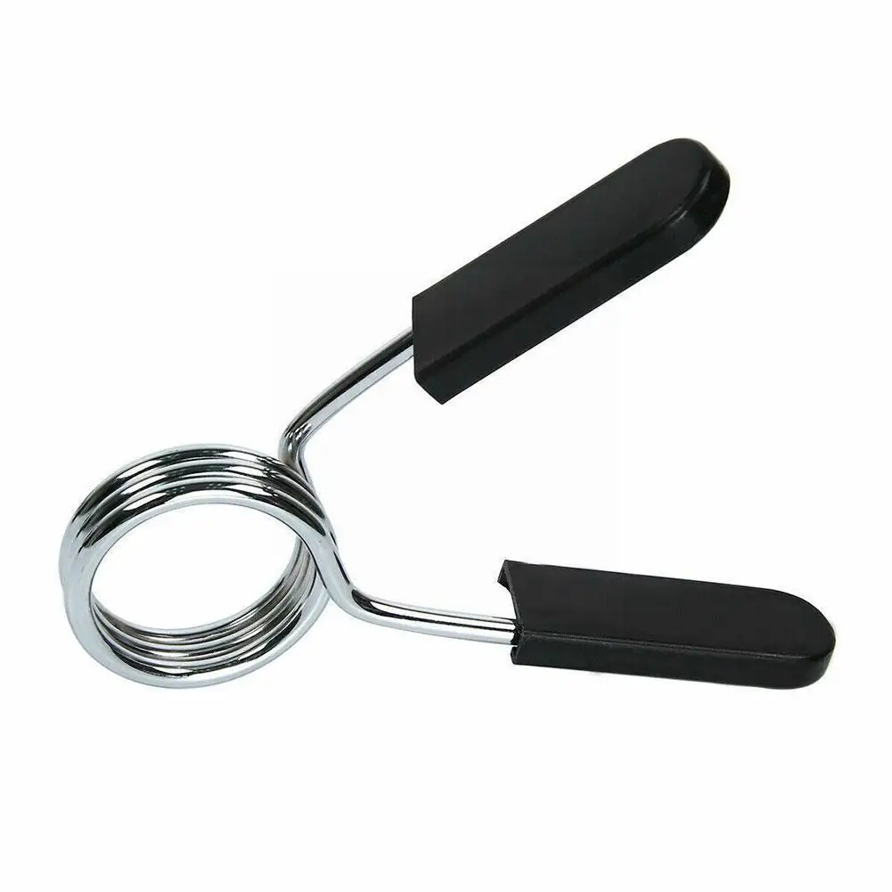 

Dedicated Spring Clip 1 Pair Barbell Weight Lifting Lock Dumbbell Dedicated Spring Clips Clip Bar Clamp Collar Spring H9N7