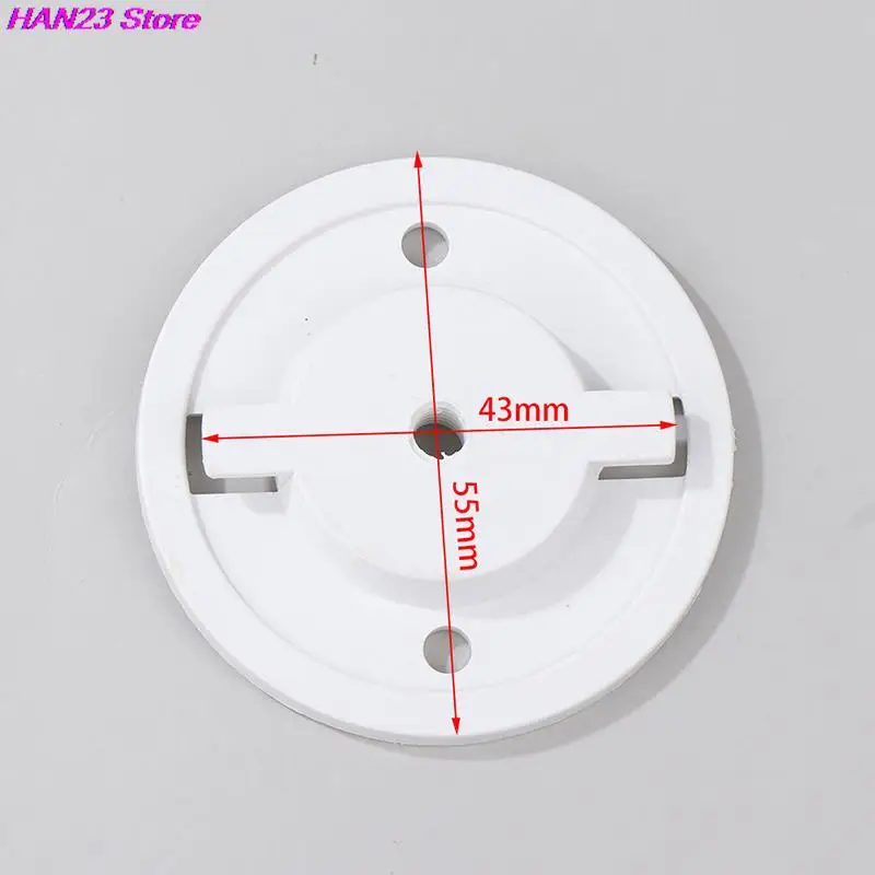 White Tapo C200 Smart Camera Wall Mounting Base 1PC TL70 Accessories Screw Bag Ceiling Hanging Upside Down For Tplink C210 dome camera bracket camera screw adapter