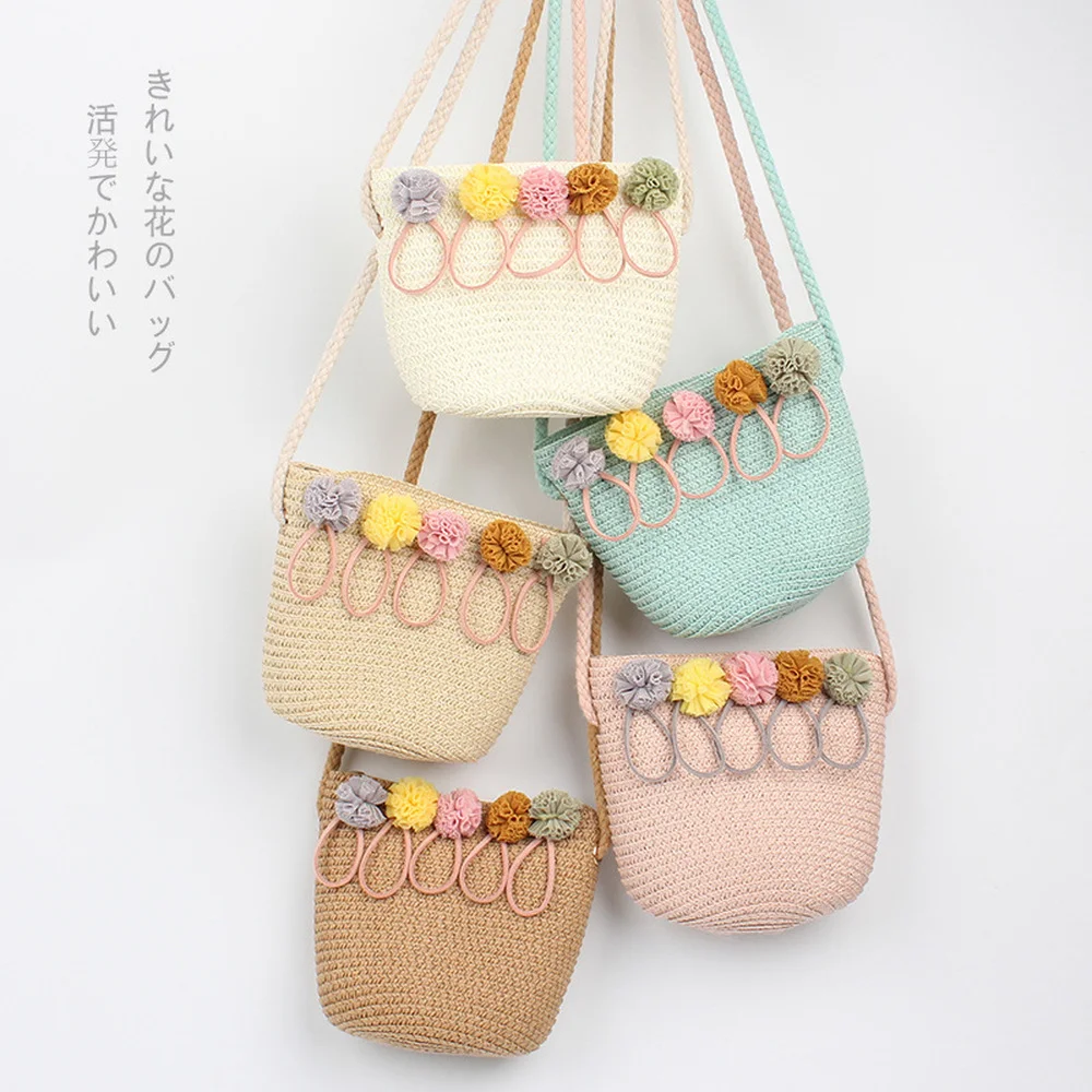 Aimeio Little Girls Crossbody Purse Cute Bunny Shoulder Bag Satchel for Kids Toddlers