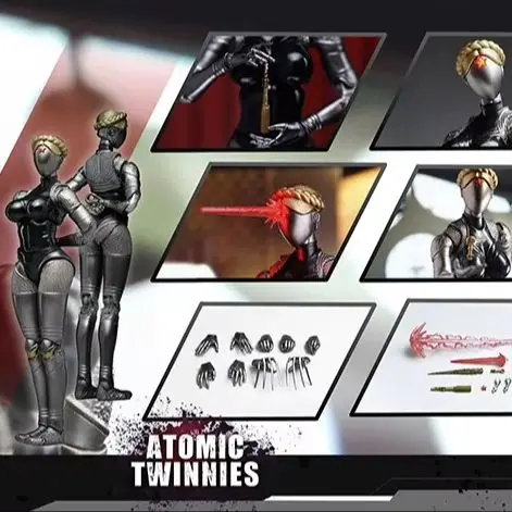 In Stock Wikeetoys Atomic Heart Dancing Twinnies Third Party 1/12