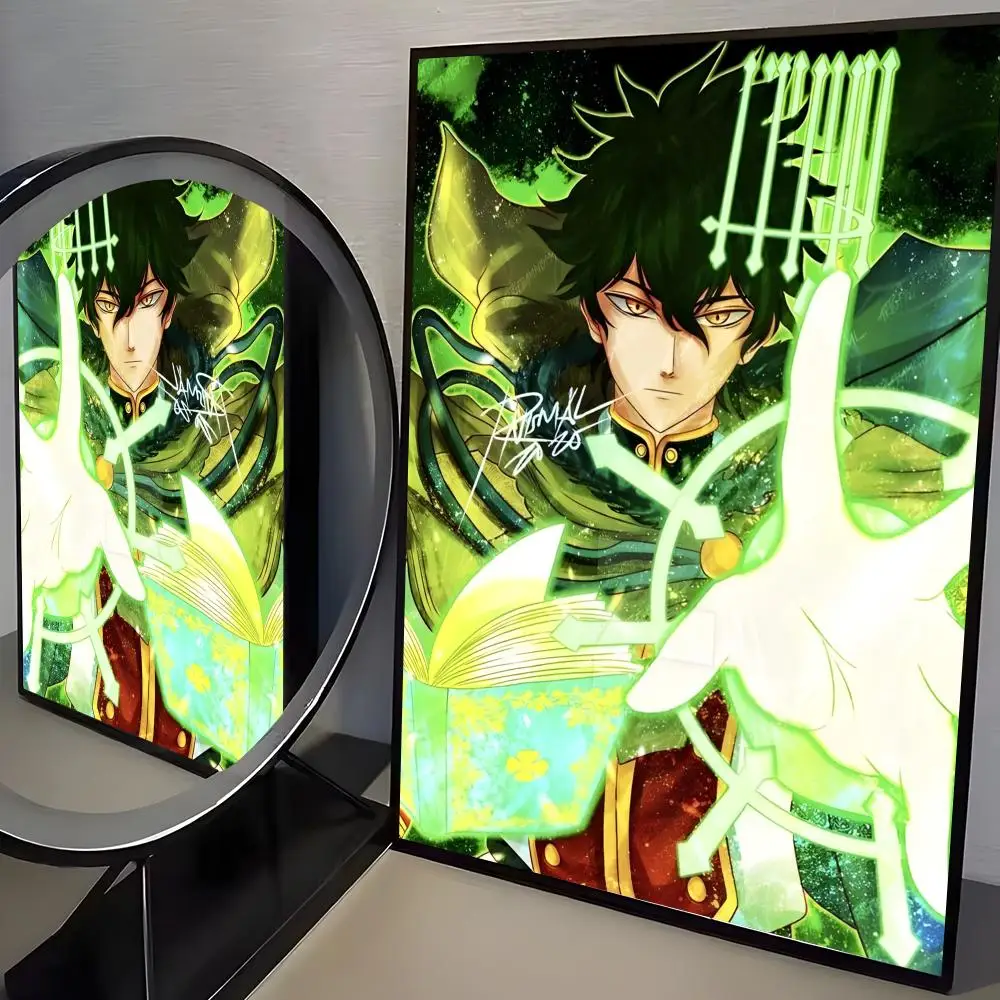 Waterproof HD Anime Art Poster - Self-Adhesive Fade-Resistant Wall Decor
