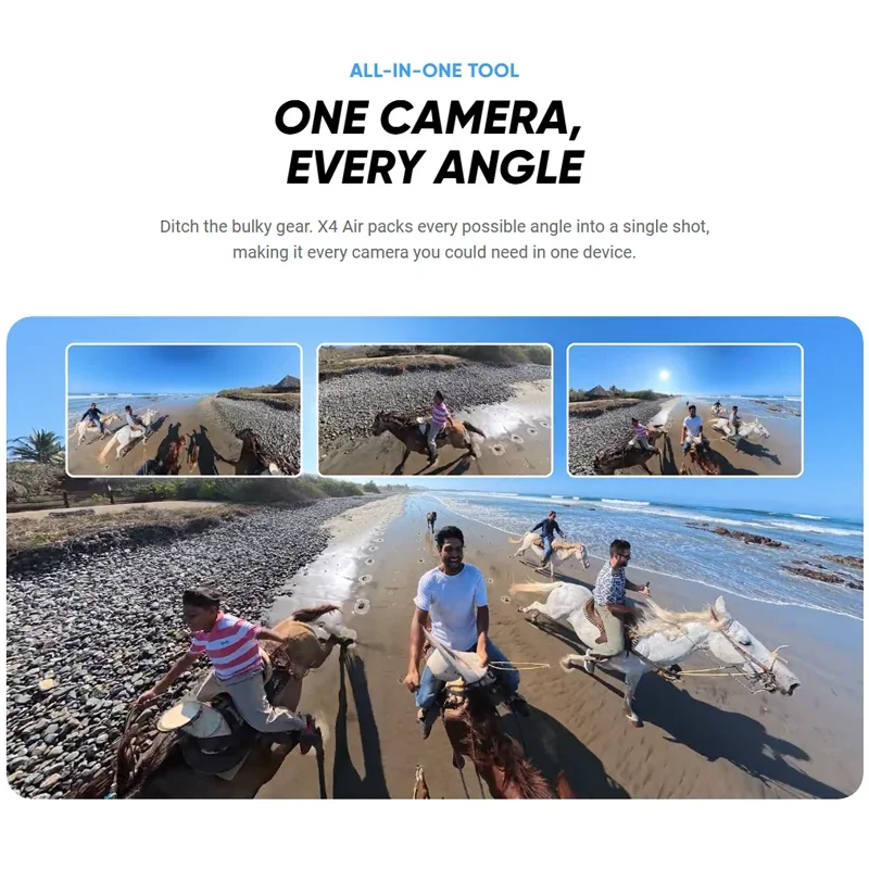 Caméra d'action 4K Ultra HD avec accessoires et carte mémoire 64 Go, parfaite pour vos aventures