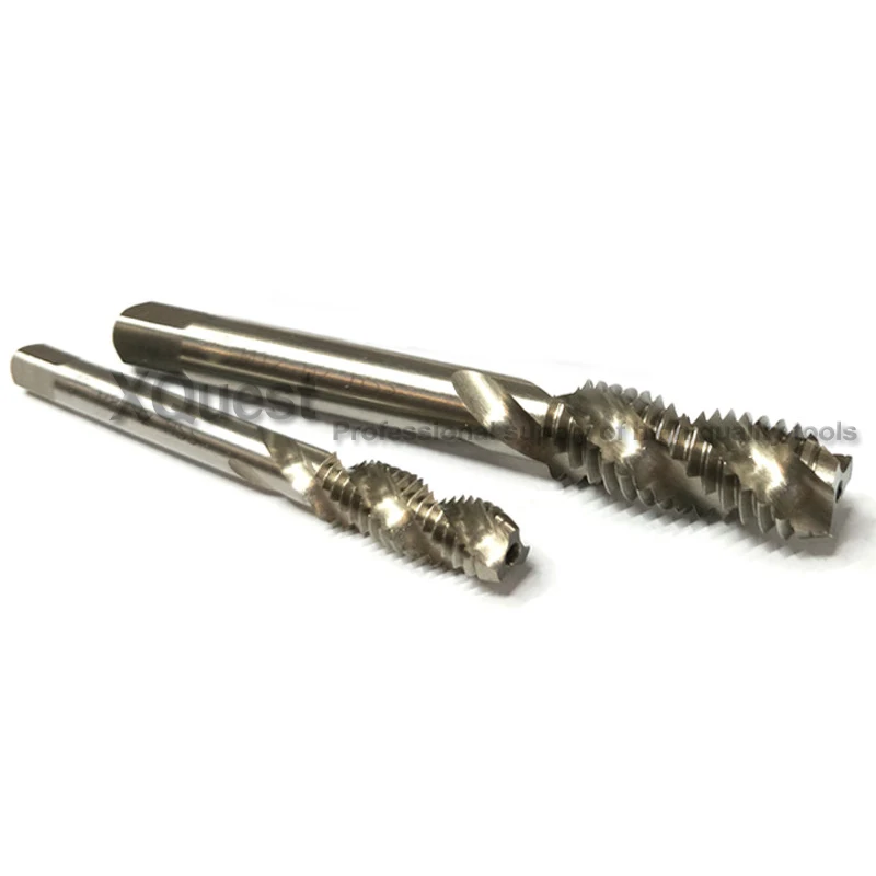 XQuest HSS 나선형 플루트 탭, 기계 오른손 미세 나사 탭, M12, M14, M16, M18, M20, M22, M24, M27, M30, M27X1, M30X2, M24X1.5