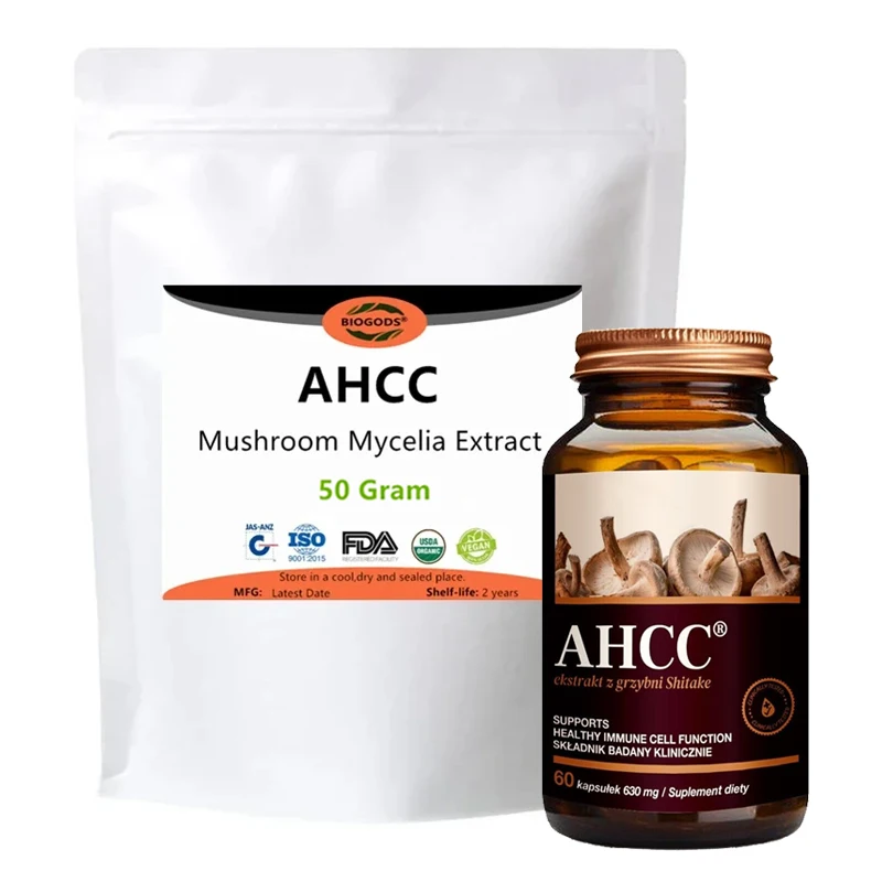 

50% капсулы AHCC Shii-take Mus Hroom, Mycelia,Xiang Gu
