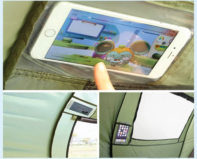 خيمة منبثقة أوتوماتيكية للتخييم في الهواء الطلق ، مقاومة للماء والرياح ،