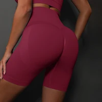 Yoga Shorts Women Sports Shorts Seamless Gym Workout Shorts High Waist Push Up Fitness Sports Shorts Cycling Shorts - Image 5