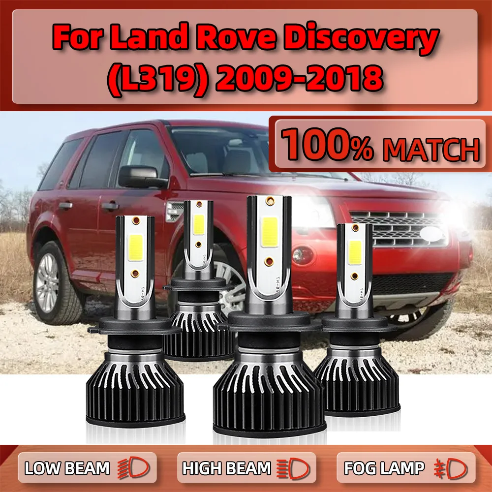 

40000LM Car Headlight Bulb 240W Canbus LED Lights H7 Turbo Lamps 12V For Land Rover DISCOVERY IV (L319) 2009-2015 2016 2017 2018