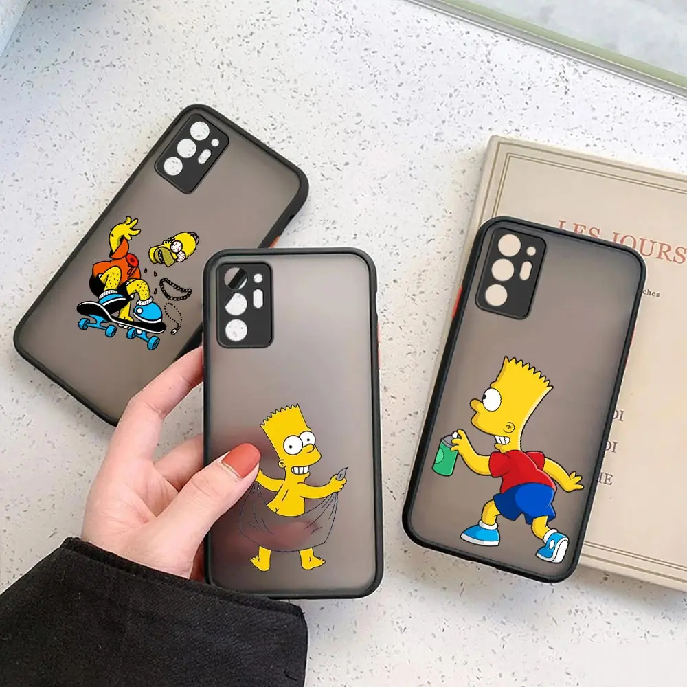 

Funny The S-Simpsons Anime Matte Case for Samsung Galaxy M62 M53 M52 M51 M33 M32 M31 M30S M23 M20 M10 J8 J7 J6 J5 J4 Cover Cqoue