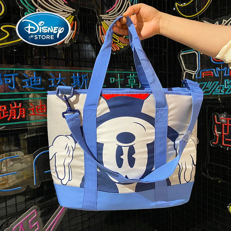 

Disney Mickey Large Messenger Bag Shoulder Bags Thermal Insulation Mummy Tote Bag Built-In Thermal Insulation Compartment