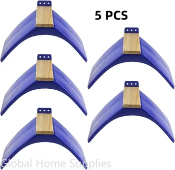 5PCS Pigeon Perch Bird Stand with Wood Bird Rest Roost for Outside Plastic Heat Resistance Dove Rest Stand Holder Supplies