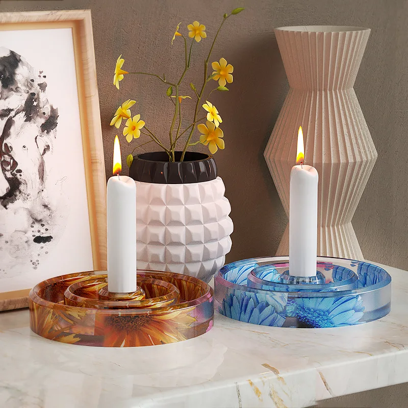 Рисунок 3 - Круглая форма для свечей из эпоксидной