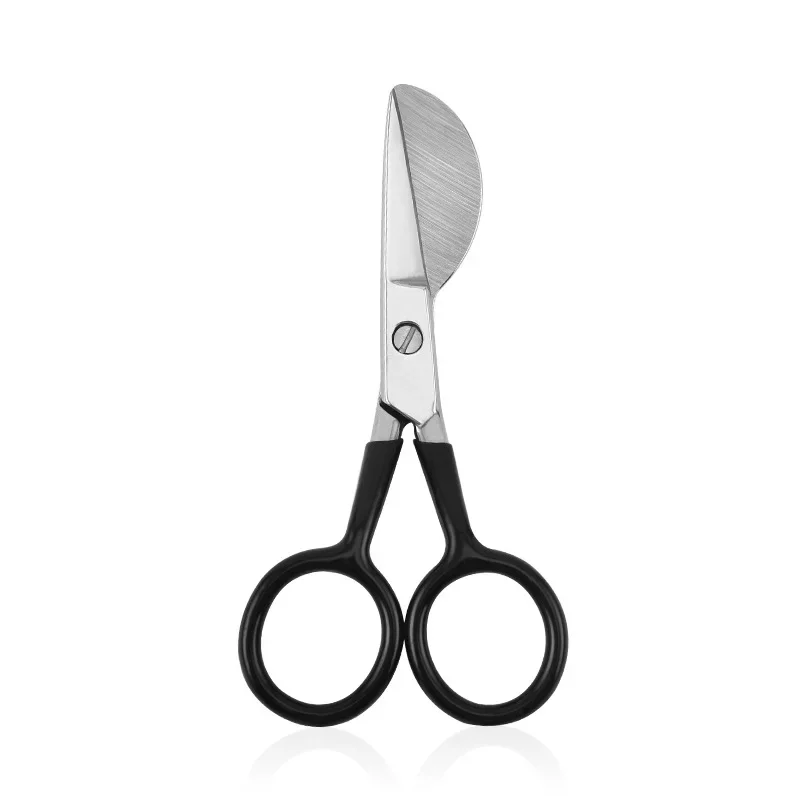 터프트 카펫 트리머 가위 자수 가위 Duckbill Applique 가위 가정용 봉제 공예 가위 부드러운 고무 손잡이