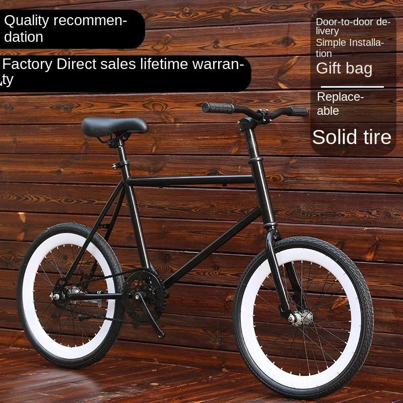 

TLL Bicycle Reverse Brake Reverse Riding Handbrake Retro Color Adult Mini Bicycle