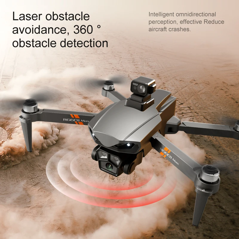Drone GPS 8K avec double caméra - RG601MAX pliable