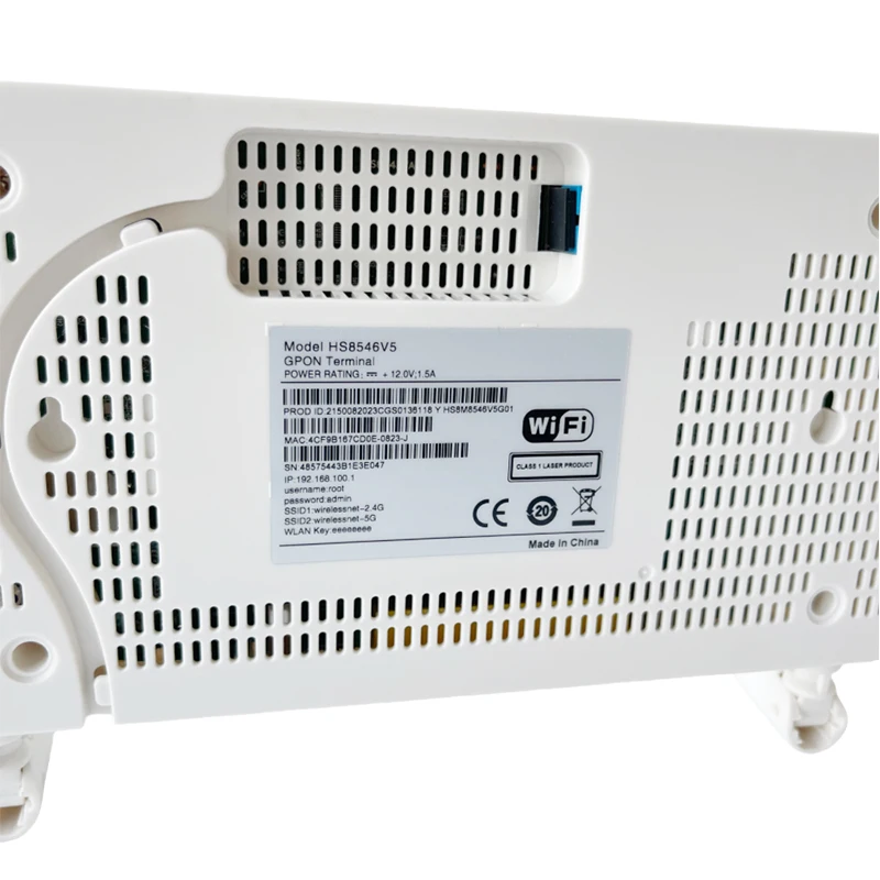 EG8145v5 router dual band dual band 5G optical modem EPON GPON ONU for FTTH ONU fiber optic modem 4GE+2USB+1POTS+WIFI 2.4G/5.0