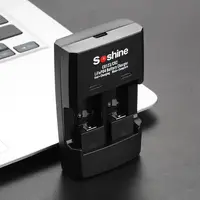 Universal CR123/CR2 14250 16340 USB Charger Lithium Battery Dual Charger Battery Charger New Portable 2