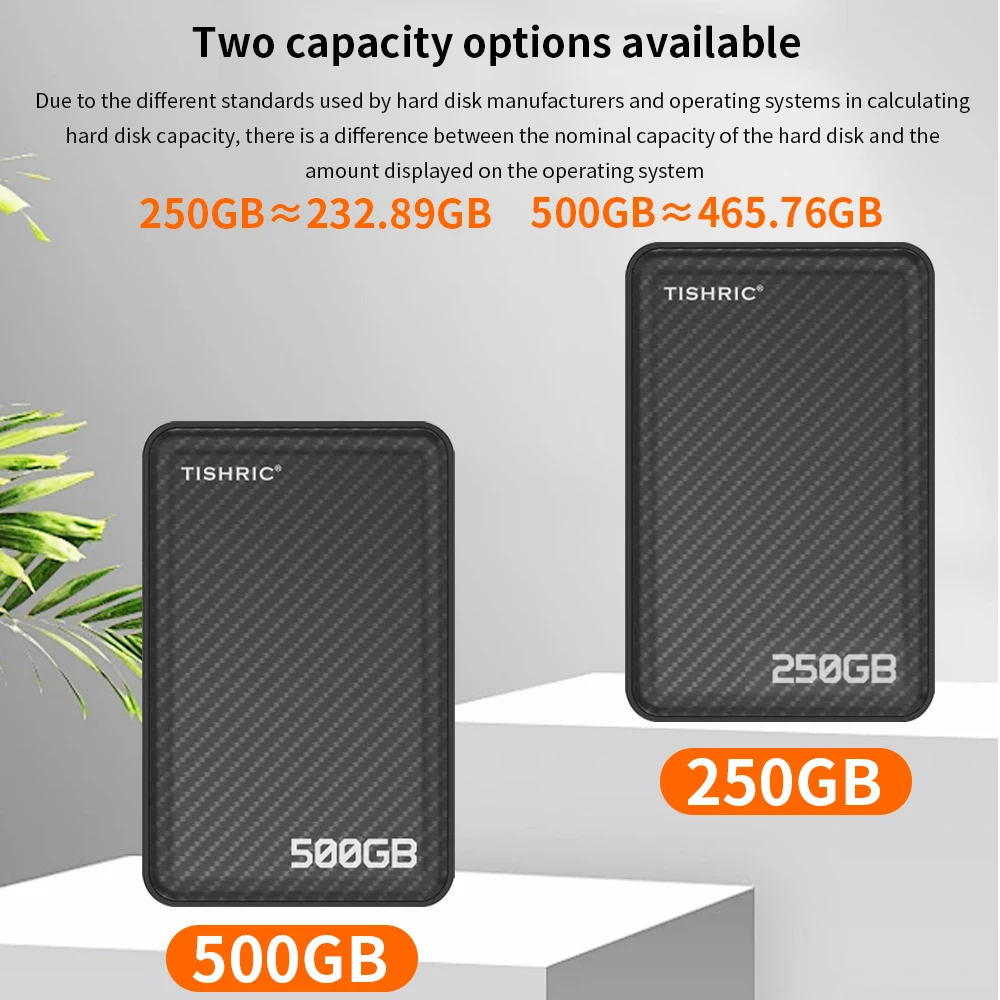 TISHRIC  ϵ ̺,  USB 3.0,  ָ Ʈ ̺  ġ, Mac, PC, ƮϿ ޴ SSD, 250G, 500G