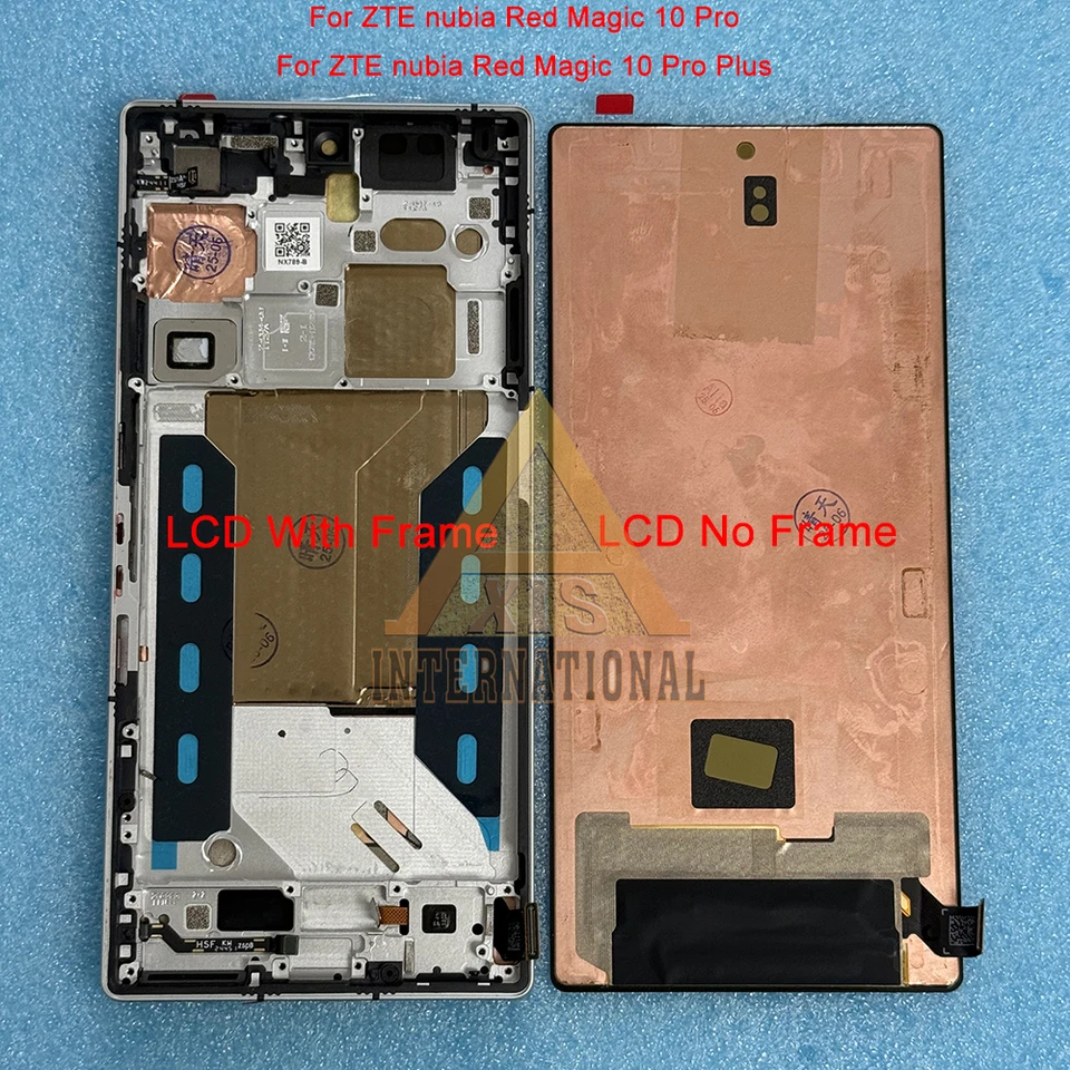 6.8インチ 純正AMOLED ZTE nubia Red Magic 10 Pro Plus用 LCD
