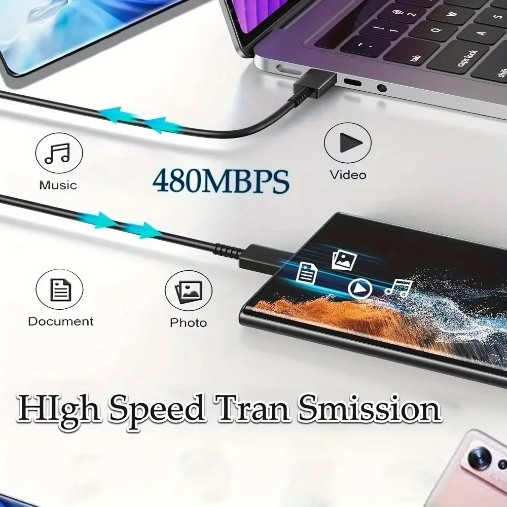 45W USB-C Wall Charger 2-Pack for Samsung thumbnail 2