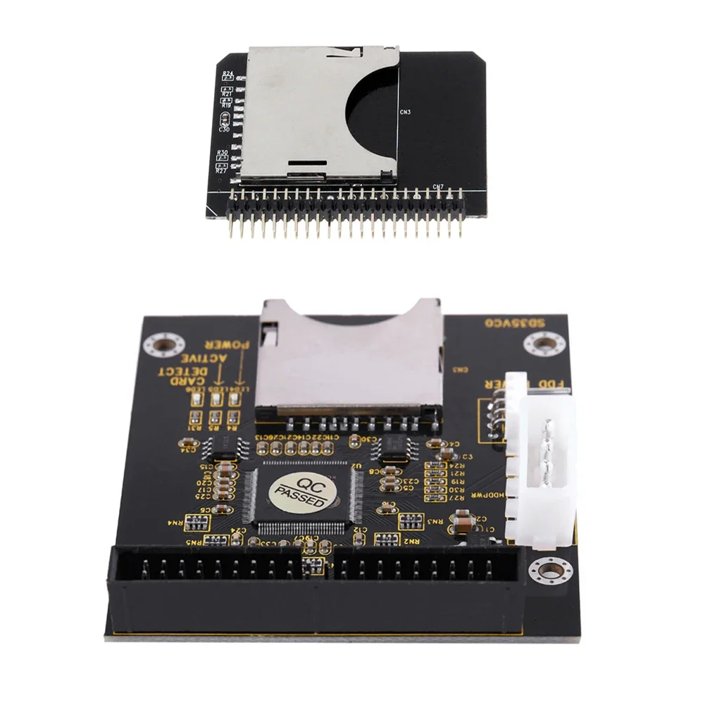 SSD Converter Card 44Pins SD To 2.5 Inch IDE 44Pins SD To 3.5 Inch IDE Memory Expansion Card 5V Adapter Card for Laptop Tablet
