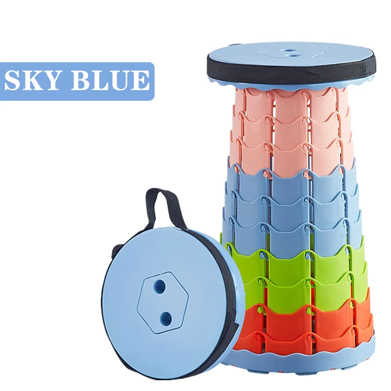 Sgabello Telescopico Diealles Shine - Pieghevole Portatile Per Campeggio E Pesca - Foto 12