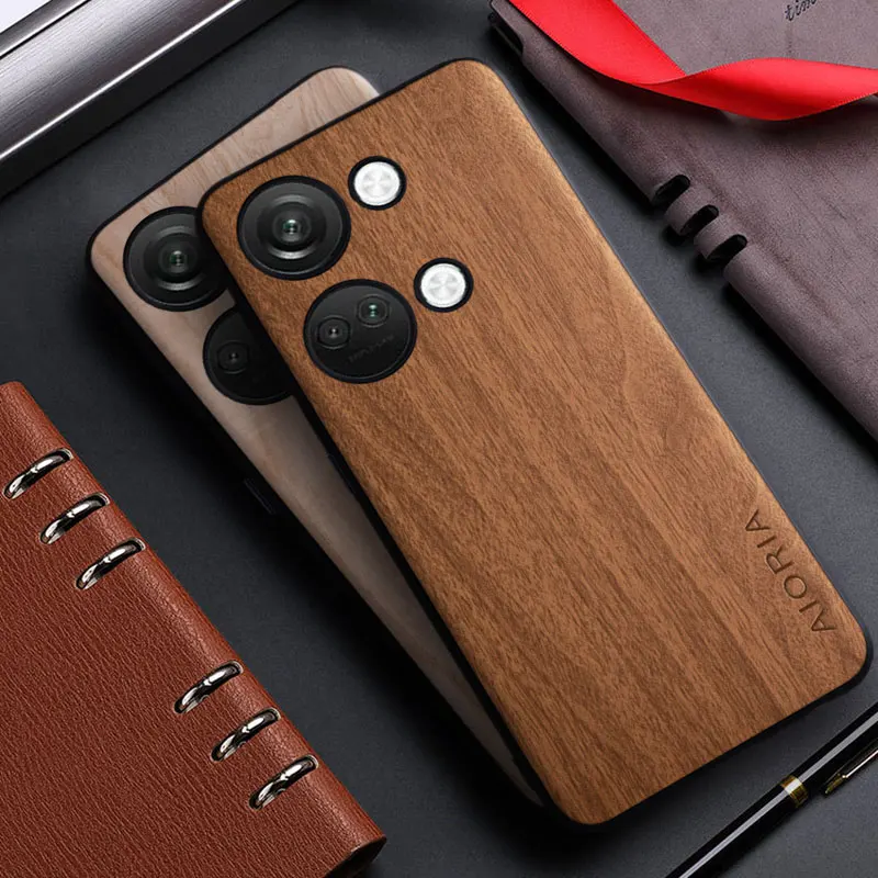 Bamboo Wood Pattern Explosion-Proof Back Cover Case