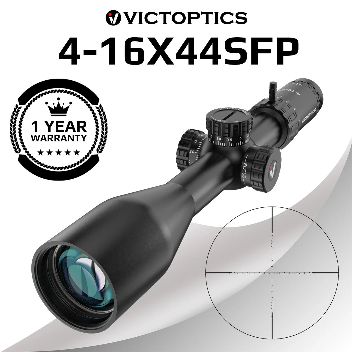 Lunette de visée NightForce NXS 5.5-22x50 (réticule MOAR-T