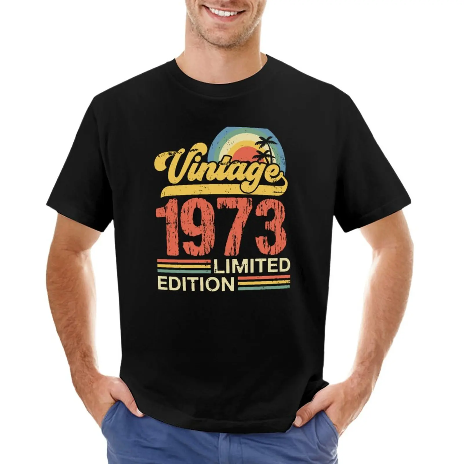 

Vintage 1973 Limited Edition T-Shirt graphics t shirt mens t shirts pack
