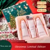 Wild Strawberry Moisturizing Christmas Gift Box Hand Cream Body Lotion Facial Cleanser Combination Korean Skincare Sets Products 1