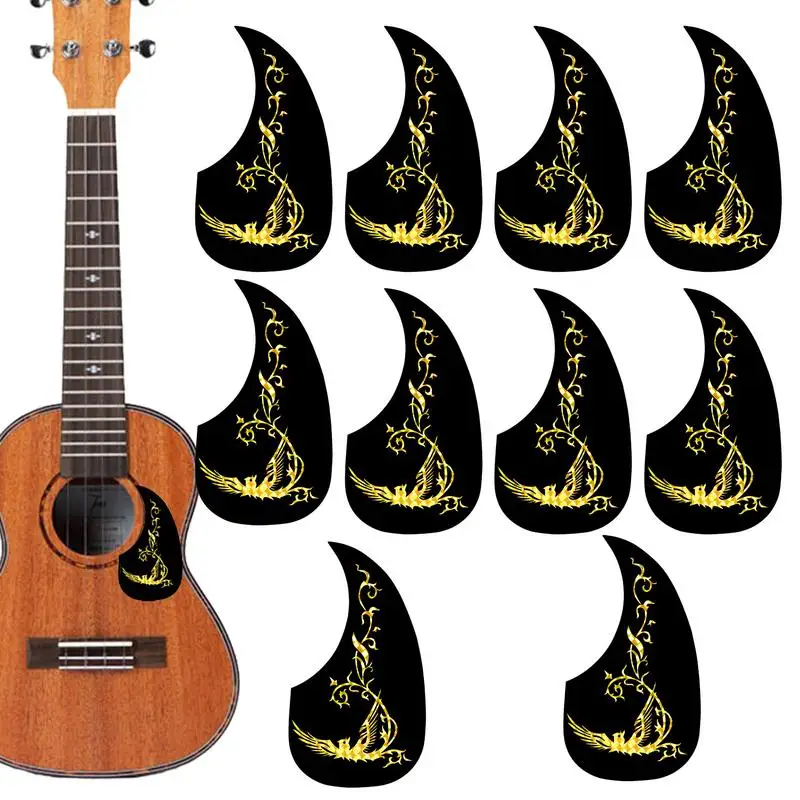 Guitar Pickguard Stickers Oversize Teardrop Acoustic Guitar Pick Guards